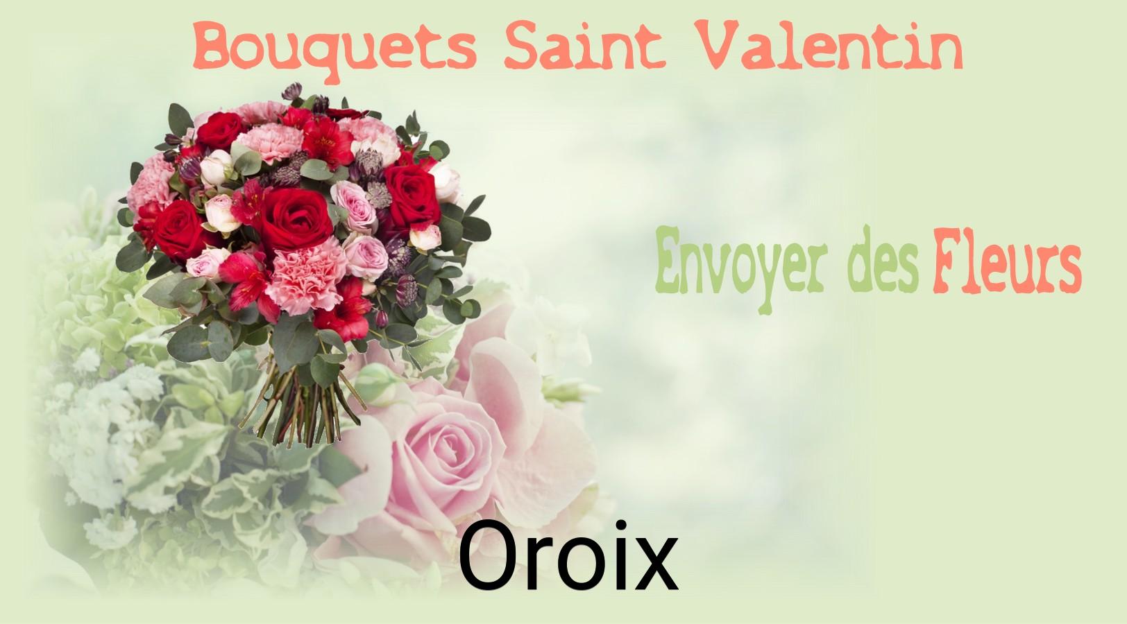 Roses de Saint-Valentin livrées à Oroix